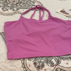 Logitech Bright Magenta Double-Strap Tank